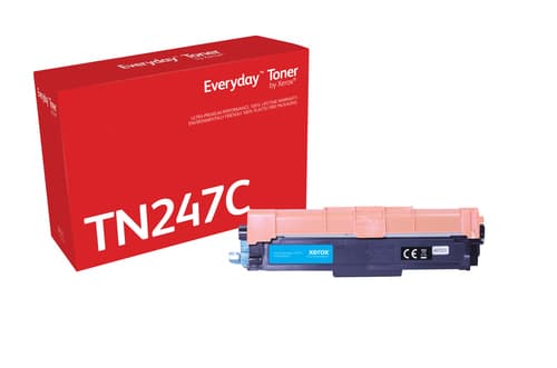 Everyday - High Yield - cyan - compatible - toner cartridge (alternative for: Brother TN247C) - for Brother DCP-L3510, L3517, L3550, HL-L3270, L3290, MFC-L3710, L3730, L3750, L3770