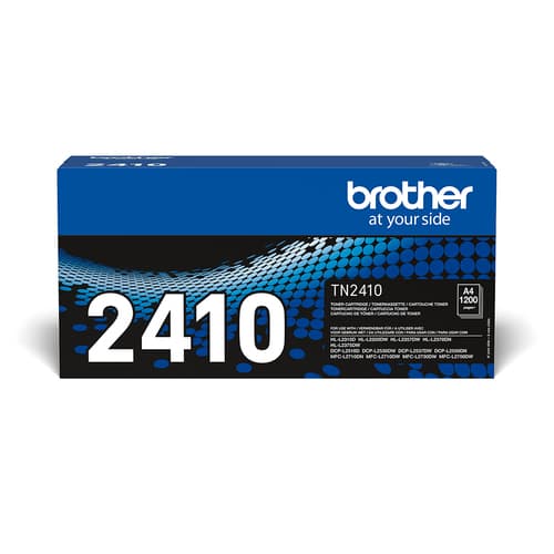 Brother TN2410 - Black - original - toner cartridge - for Brother DCP-L2510, L2530, L2537, L2550, HL-L2350, L2370, L2375, MFC-L2713, L2730, L2750