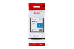Canon PFI-030C - 55 ml - cyan - original - ink tank - for imagePROGRAF TA-20, TA-20 MFP L24ei, TA-30, TA-30 MFP L36ei, TM-240, TM-340