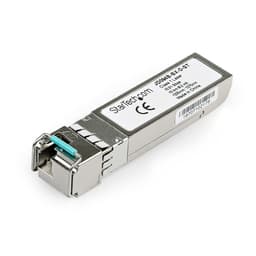 StarTech.com HPE JD094B-BX-D Compatible SFP+ Module, 10GBASE-BX, 10 Gigabit Ethernet Bi-Directional (BiDi) Fiber Single Strand SFP+, LC 10km, HPE 5900, 12500, 5500 Mini GBIC Transceiver - Lifetime Warranty (JD094B-BX-D-ST) - SFP+ transceiver module (equivalent to: HP JD094B-BX-D) - 10GbE - 10GBase-BX - LC single-mode - up to 10 km - 1270 nm / 1330 nm - for HP A5830AF, HPE 12504, 5120, 5500, 5810, 5900AF, 5920AF, FlexFabric 1.92, 11908, 12902