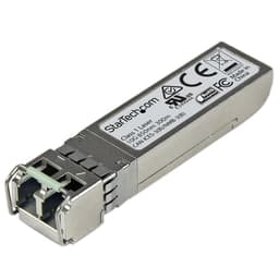 StarTech.com Juniper SFPP-10GE-SR Compatible SFP+ Module, 10GBASE-SR, 10GbE Multimode Fiber MMF Optic Transceiver, 10GE Gigabit Ethernet SFP+, LC Connector, 300m, 850nm, DDM, 10Gbps Module - Lifetime Warranty (SFPP10GESRST) - SFP+ transceiver module (equivalent to: Palo Alto Networks XBR-000182) - 10GbE - 10GBase-SR - LC multi-mode - up to 300 m - 850 nm