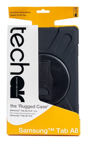 techair classic pro - Protective case for tablet - rugged - silicone, polycarbonate - black - 10.5" - for Samsung Galaxy Tab A8