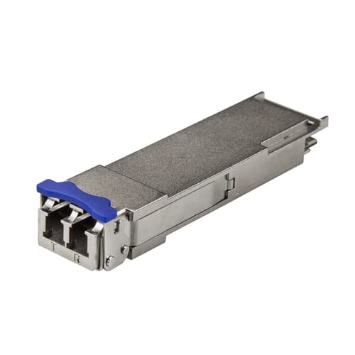 StarTech.com Cisco WSP-Q40GLR4L Compatible QSFP+ Module, 40GBASE-LR4, 40GbE Single Mode (SMF) Fiber SMF Transceiver, 40 Gigabit Ethernet LC 2km, 1270 to 1330nm, DDM, Cisco Firepower C9300 - Lifetime Warranty (WSP-Q40GLR4L-ST) - QSFP+ transceiver module (equivalent to: Cisco WSP-Q40GLR4L) - 40GbE - 40GBase-IR4 - LC single-mode - up to 2 km - 1270-1330 nm