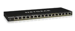 NETGEAR GS316P - Switch - unmanaged - 16 x 10/100/1000 (PoE+) - desktop, wall-mountable - PoE+ (115 W)