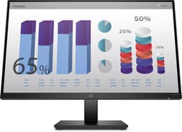 HP P24q G4 - P-Series - LED monitor - 23.8" - 2560 x 1440 QHD @ 60 Hz - IPS - 250 cd/m� - 1000:1 - 5 ms - HDMI, VGA - black - for HP 250 G9, Elite 800 G9, EliteBook 745 G5, 830 G6, Pro 260 G9, 290 G9, ZBook Firefly 14 G9