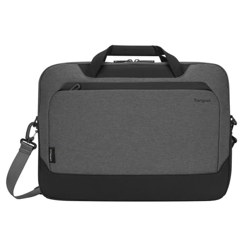Targus Cypress Briefcase with EcoSmart - Notebook carrying case - 15.6" - grey