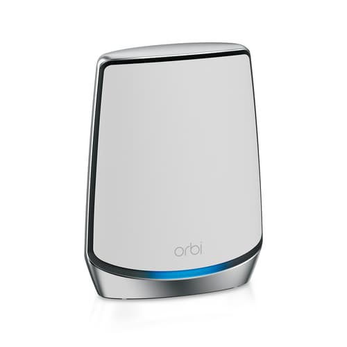 NETGEAR Orbi RBS850 - Wi-Fi range extender - 4 ports - 1GbE - Wi-Fi 6 - 2.4 GHz, 5 GHz - desktop