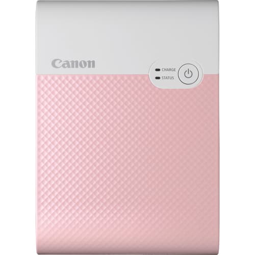 Canon SELPHY Square QX10 - Printer - colour - dye sublimation - 72 x 85 mm up to 0.7 min/page (colour) - Wi-Fi - pink
