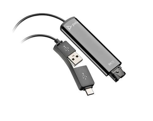 Poly DA75 - Sound card - USB-C / USB-A - for Victus by HP Laptop 16, Laptop 14, 15, 17, Pavilion Plus Laptop 14, 16 — image 1