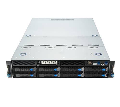 ASUS ESC4000A-E10 - Server - rack-mountable 2U - 1-way - no CPU - RAM 0 GB - SATA - hot-swap 2.5", 3.5" bay(s) - no HDD - AST2500 - Gigabit Ethernet - no OS - monitor: none