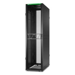APC NetShelter SX Gen 2 - Rack cabinet - 2258H x 600W x 1200D mm, with Sides - floor-standing - black - 48U - 19" - TAA Compliant