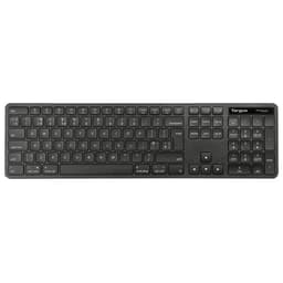 Targus EcoSmart - Keyboard - full size - antimicrobial - wireless - Bluetooth 5.0, 2.4 GHz - QWERTY - UK - black