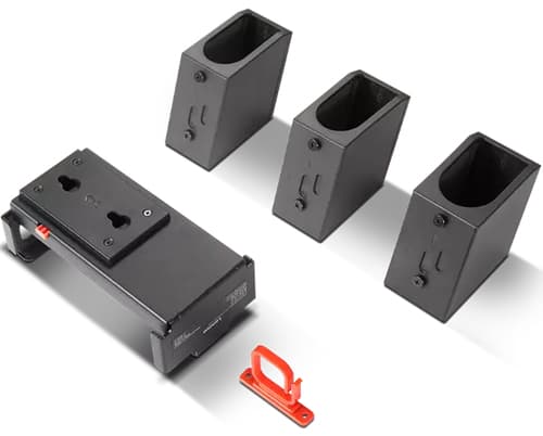 Lenovo Docking Station Mounting Bracket G2 - Docking station mounting kit - under-desk mountable, above-the-monitor mountable - 22", 24" - for ThinkCentre M75t Gen 2, ThinkPad P14s Gen 2, P15s Gen 2, X13 Gen 2, X13 Yoga Gen 2