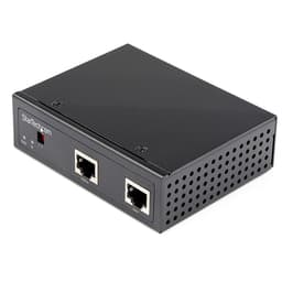 StarTech.com Industrial Gigabit PoE Splitter, 90W High Speed Power over Ethernet PoE+++ Splitter, 12-48V DC Splitter 802.3bt, LAN/RJ45 Ultra PoE to DC Adapter, -40C to +75C, High Power - Gigabit PoE Splitter (POESLT1G48V) - PoE splitter (DIN rail mountable) - 90 Watt - output connectors: 2