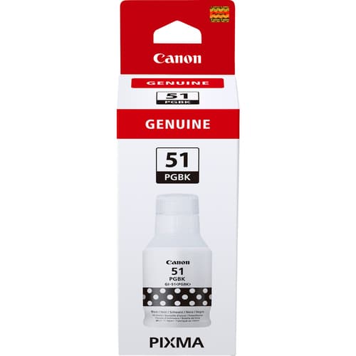 Canon GI 51 PGBK - Black - original - ink refill - for PIXMA G1520, G2520, G2560, G3520, G3560