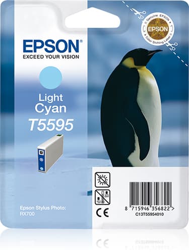 Epson T5595 - Print cartridge - 1 x light cyan