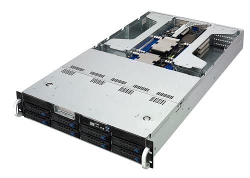 ASUS ESC4000 G4 - Server - rack-mountable 2U - 2-way - no CPU - RAM 0 GB - SATA - hot-swap 3.5" bay(s) - no HDD - AST2500 - Gigabit Ethernet - no OS - monitor: none — image 1