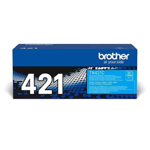Brother TN421C - Cyan - original - toner cartridge - for Brother DCP-L8410, HL-L8260, HL-L8360, MFC-L8690, MFC-L8900