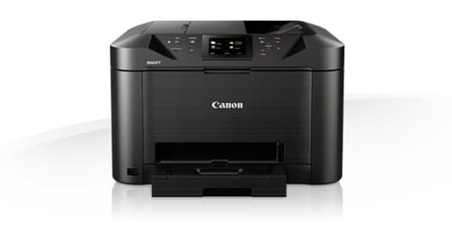 Canon MAXIFY MB5150 - Multifunction printer - colour - ink-jet - A4 (210 x 297 mm), Legal (216 x 356 mm) (original) - A4/Legal (media) - up to 22 ppm (copying) - up to 24 ipm (printing) - 250 sheets - 33.6 Kbps - LAN, Wi-Fi(n), USB host, USB 2.0