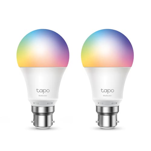 Tapo L530B - LED light bulb - B22 - 8.7 W - 16 million colours - 2500-6500 K (pack of 2)