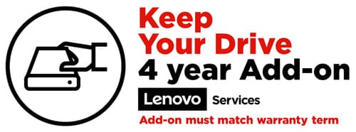 Lenovo Keep Your Drive Add On - Extended service agreement - 4 years - for Legion 7 16, Slim 7 ProX 14, Yoga 6 13, Yoga Pro 7 14, Yoga Slim 6 14, 7 Pro 14