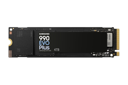 Samsung 990 EVO Plus MZ-V9S2T0 - SSD - encrypted - 4 TB - internal - M.2 2280 - PCIe 5.0 x2 (NVMe) - 256-bit AES - TCG Opal Encryption 2.0 — image 1