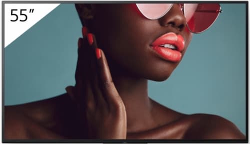 Sony Bravia Professional Displays FW-55BZ40L - 55" Diagonal Class BZ40L Series LED-backlit LCD display - digital signage - Android TV - 4K UHD (2160p) 3840 x 2160 - HDR - Direct LED