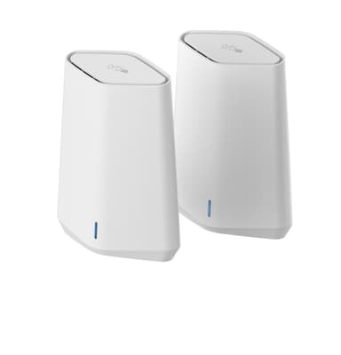 NETGEAR Orbi Pro WiFi 6 Mini - AX1800 WiFi System - Wi-Fi system - (router, extender) - mesh 1GbE - Wi-Fi 6 - Dual Band - wall-mountable