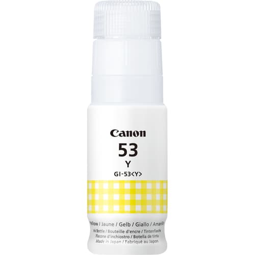 Canon GI 53 Y - Yellow - original - ink refill - for PIXMA G550, G650