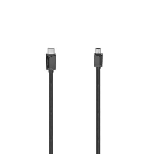 USB-C CABLE TO MICRO-USB 0.75M BLACK