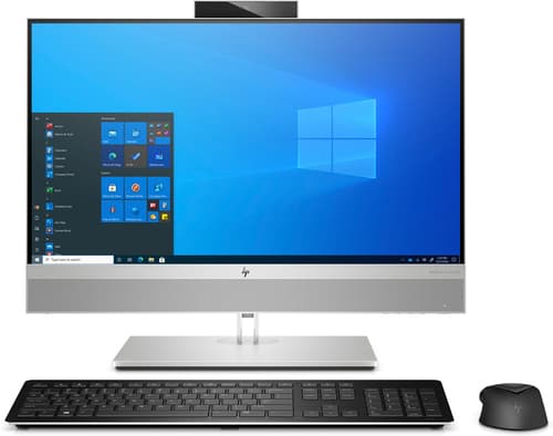 HP EliteOne 800 G8 - All-in-one Core i7 11700 / up to 4.9 GHz - vPro - RAM 32 GB - SSD 1 TB - NVMe, TLC - UHD Graphics 750 - Gigabit Ethernet - Win 10 Pro (includes Win 11 License) - monitor: LED 23.8" 1920 x 1080 (Full HD) @ 60 Hz - keyboard: UK