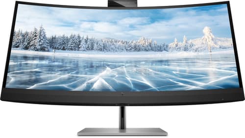 HP Z34c G3 - LED monitor - curved - 34" - 3440 x 1440 WQHD @ 60 Hz - IPS - 350 cd/m� - 1000:1 - 6 ms - HDMI, DisplayPort, USB-C - speakers - black, silver - for Elite 600 G9