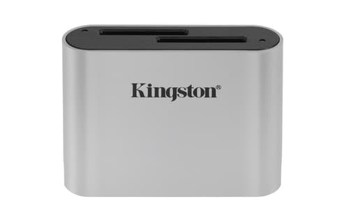 Kingston Workflow - Card reader (SDHC UHS-I, SDHC UHS-II, SDXC UHS-I, SDHC UHS-II) - USB-C 3.2 Gen 1