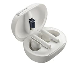 Poly - Eartip for true wireless earphones - white (pack of 2)