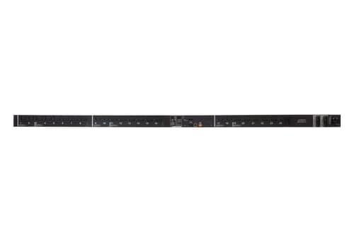 ATEN NRGence PE8324G2 - Power distribution unit (rack-mountable) - AC 100-240 V - 7.4 kW - 7360 VA - Ethernet 10/100 - input: IEC 60309 32A - output connectors: 24 (6 x IEC 60320 C13, 18 x IEC 60320 C19) - 0U - 1.6 m cord