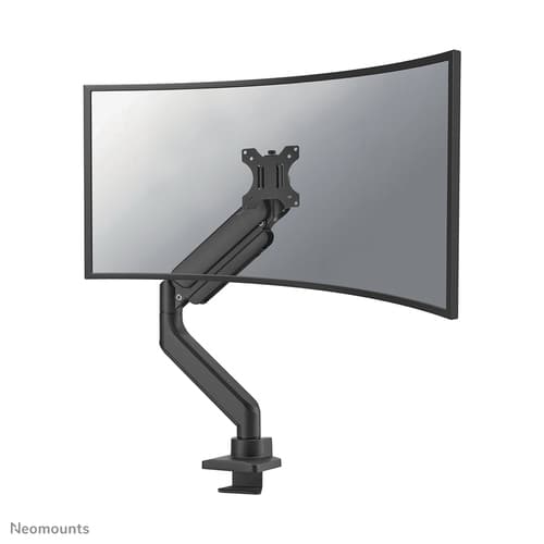 Neomounts DS70PLUS-450BL1 - Mounting kit (desk mounting arm) - full-motion - for curved LCD display - steel - black - screen size: 17"-49"