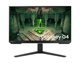 Samsung Odyssey G4 S25BG400EU - G40B Series - LED monitor - gaming - 25" - 1920 x 1080 Full HD (1080p) @ 240 Hz - IPS - 400 cd/m� - 1000:1 - HDR10 - 1 ms - 2xHDMI, DisplayPort - black