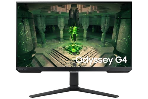 Samsung Odyssey G4 S27BG400EU - G40B Series - LED monitor - gaming - 27" - 1920 x 1080 Full HD (1080p) @ 240 Hz - IPS - 400 cd/m� - 1000:1 - HDR10 - 1 ms - 2xHDMI, DisplayPort - black