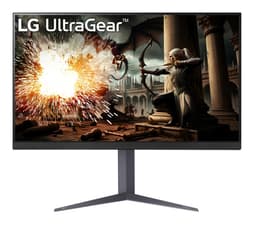 LG UltraGear 32GS75Q-B - LED monitor - gaming - 32" (31.5" viewable) - 2560 x 1440 QHD @ 180 Hz - IPS - 400 cd/m� - 1200:1 - DisplayHDR 400 - 1 ms - 2xHDMI, DisplayPort