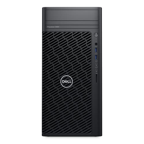 Dell Precision 3680 - Performance tower 1 x Core i7 i7-14700 / up to 5.4 GHz - vPro Enterprise - RAM 16 GB - SSD 512 GB - NVMe - T1000 - Gigabit Ethernet - Win 11 Pro - monitor: none - black, black (keyboard) - BTS - with 3 Years Basic Onsite Service after Remote Diagnosis with Hardware-Only Support