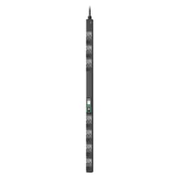 APC NetShelter Rack PDU Advanced - Power distribution unit (rack-mountable) - metered - AC 400/415 V - 11.5 kW - 11500 VA - 3-phase - Ethernet 10/100/1000, Ethernet 10/100 - input: IEC 60309 520P6 - output connectors: 42 (21 x IEC 60320 C13/C15/C19/C21, 21 x IEC 60320 C13/C15) - 0U - 1.8 m cord - black