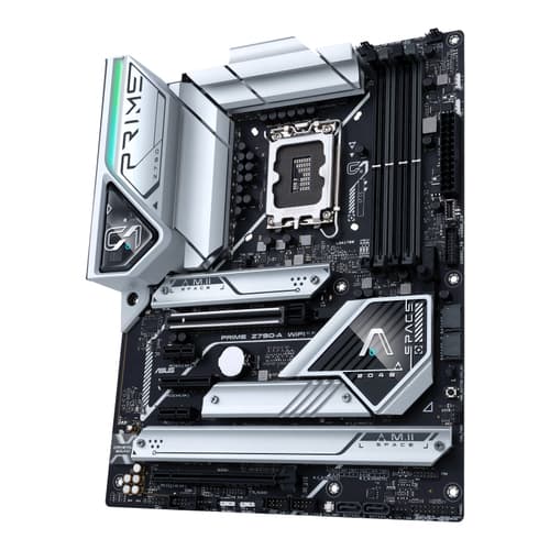 ASUS Prime Z790-A WIFI - Motherboard - ATX - LGA1700 Socket - Z790 Chipset - USB-C 3.2 Gen 2x2, USB-C 3.2 Gen2, USB 3.2 Gen 2, USB 3.2 Gen 1 - 2.5 Gigabit LAN, Wi-Fi 6, Bluetooth - onboard graphics (CPU required) - HD Audio (8-channel)