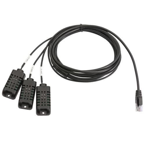 APC Easy Rack - PDU rack temperature & humidity sensor - black