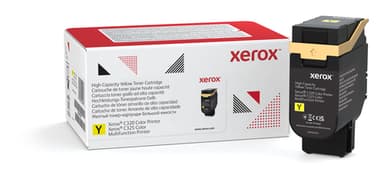 Xerox - High capacity - yellow - original - box - toner cartridge - for Xerox C325