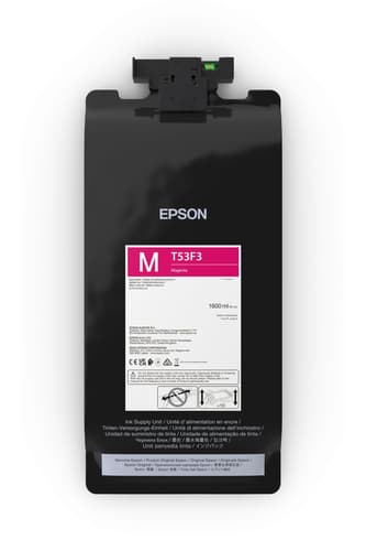 Epson T53F3 - 1.6 L - magenta - original - ink pouch - for SureColor SC-P8500DL STD