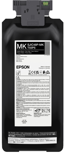 Epson T55P5 - 480 ml - matte black - original - box - ink pack - for EPL C8000E — image 1