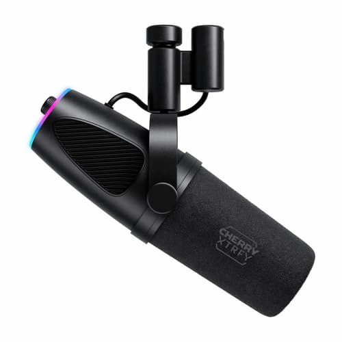 CHERRY XTRFY Ngale X - Microphone - USB, 3-pin XLR - black
