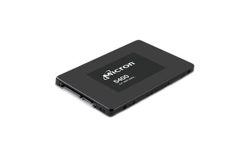 Micron 5400 PRO - SSD - Read Intensive - encrypted - 960 GB - internal - 2.5" - SATA 6Gb/s - 256-bit AES - TCG Enterprise SSC, Self-Encrypting Drive (SED) - for ThinkSystem ST50 V2 7D8J (3.5"), 7D8K (3.5")