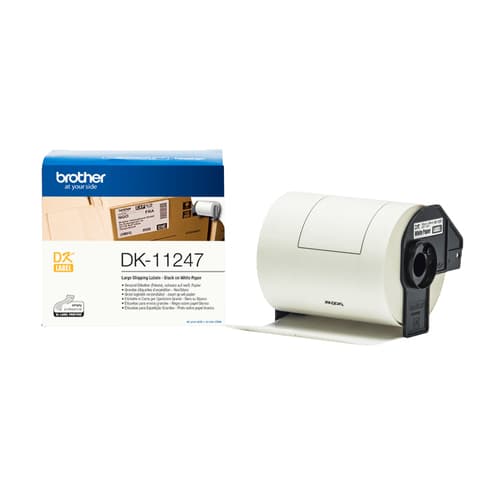 Brother DK-11247 - Black on white - 103 x 164 mm 180 label(s) (1 roll(s) x 180 labels - for Brother QL-1050, QL-1060N, QL-1100