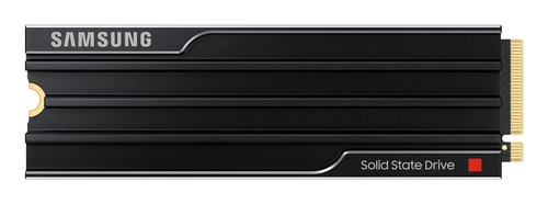 Samsung 9100 PRO MZ-VAP2T0 - SSD - encrypted - 2 TB - internal - M.2 2280 - PCI Express 5.0 x4 (NVMe) - 256-bit AES - TCG Opal Encryption 2.0 - integrated heatsink - black — image 1